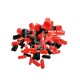  RJX 20pcs Rubber End Caps ID 8 10 12 14 15 16 18 20 22 25 28 30mm PVC Round Tube Bolt Cap Cover Protectors
