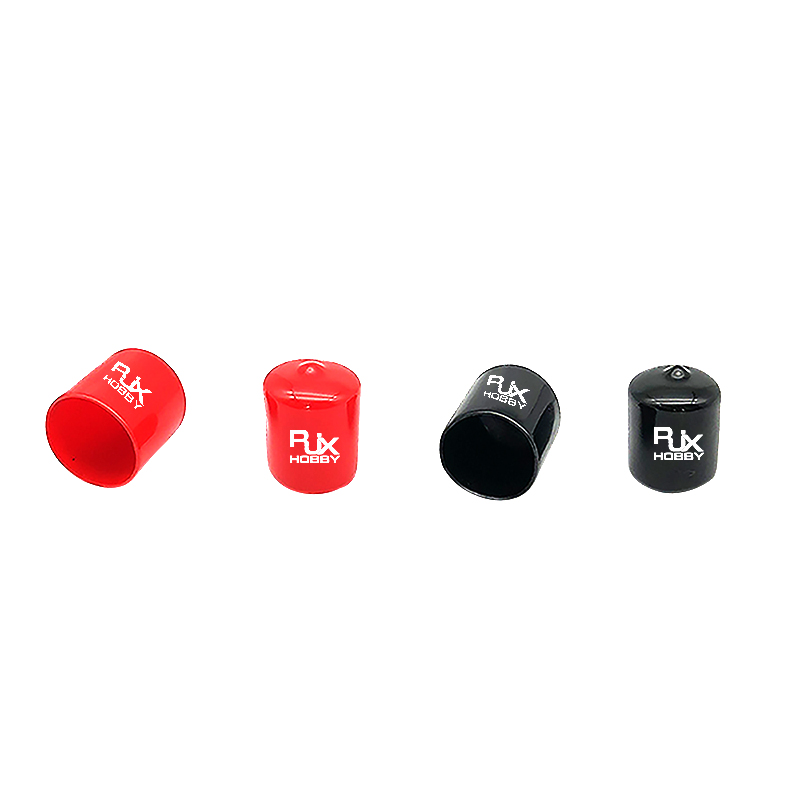  RJX 20pcs Rubber End Caps ID 8 10 12 14 15 16 18 20 22 25 28 30mm PVC Round Tube Bolt Cap Cover Protectors