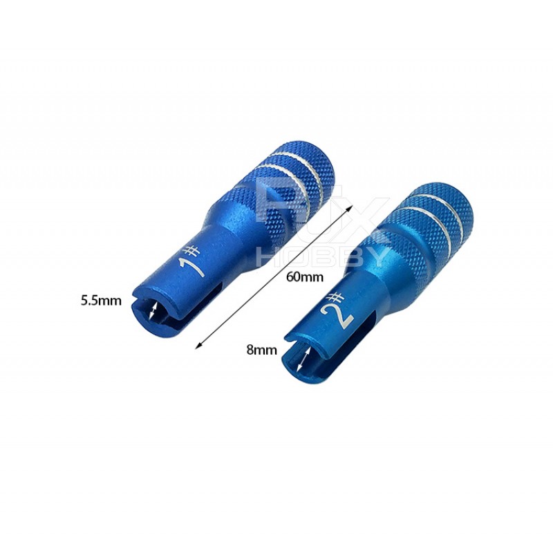 RJX Ball Link Wrench RC Helicopter Parts Ball End Driver Tool Kit for 450 500 550 600 RC Helicopter 2#