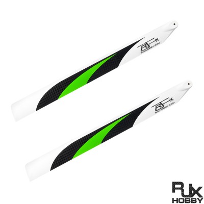 RJX Green500mm Premium CF Blades-FBL Version