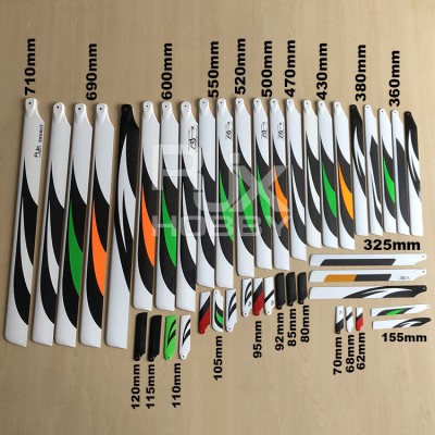 RJX HOBBY 92mm 3K CF Tail Blades