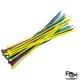 RJXHOBBY 40pcs Nylon Cable Ties Multi Color