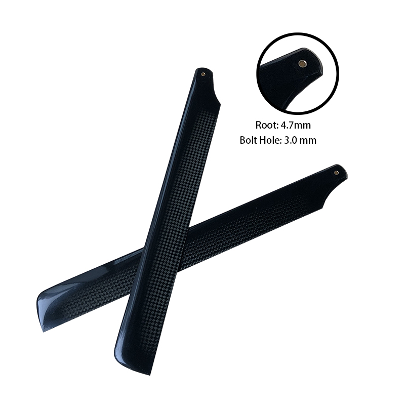 RJX 290mm 3K CF Blades-FBL Version