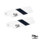 RJX Black and White 68mm Tail CF Blades