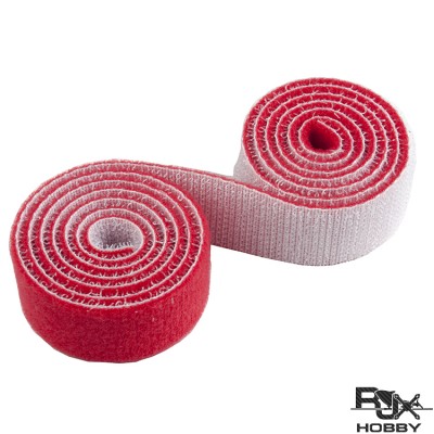 RJXHOBBY 20x1000mm Self-Gripping Back To Back Hook Loop Fastener Strap for Cable Tie