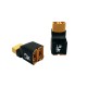 RJXHOBBY 1pcs 2 XT90 male to XT90 female No wires series connection harnesses series Battery Connector Adapter
