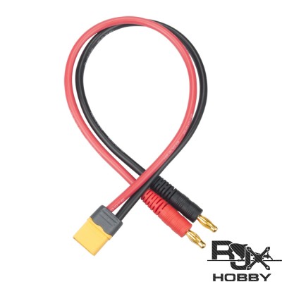 RJXHOBBY XT60 male to 4mm banana plugs Charge Cable Adapter Connectors for DJI Phantom Battery and RC Helicopter Quadcopter