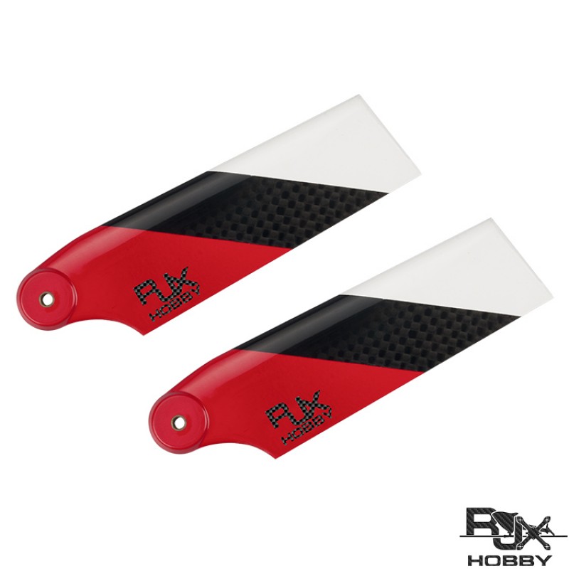 RJX Red 95mm CF Tail Blades