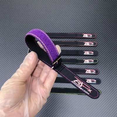 RJX OEM 20mm width Kevlar Stitched Non-Slip Silicone Battery Straps