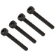 RJXHOBBY 100pcs M2 3mm-25mm Class 12.9 Alloy Steel Socket Head Caps Screws