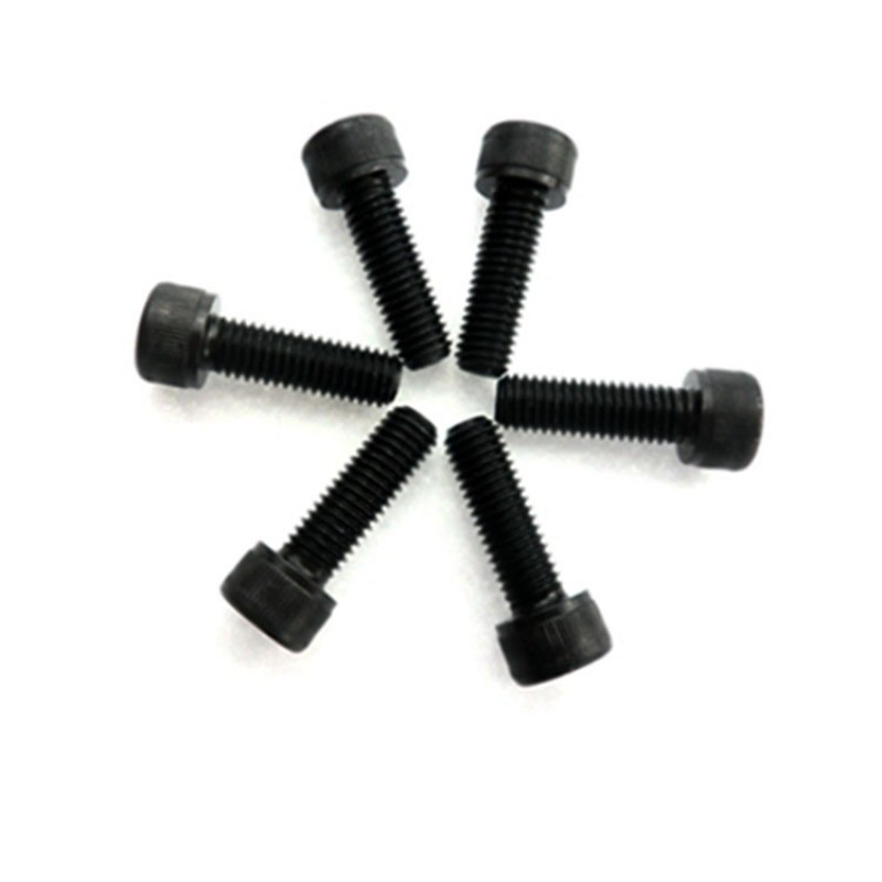 RJXHOBBY 100pcs M2 3mm-25mm Class 12.9 Alloy Steel Socket Head Caps Screws