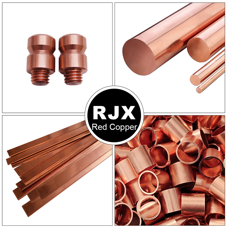 RJX OEM CNC Red Copper