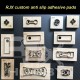 RJX custom anti slip adhesive pads