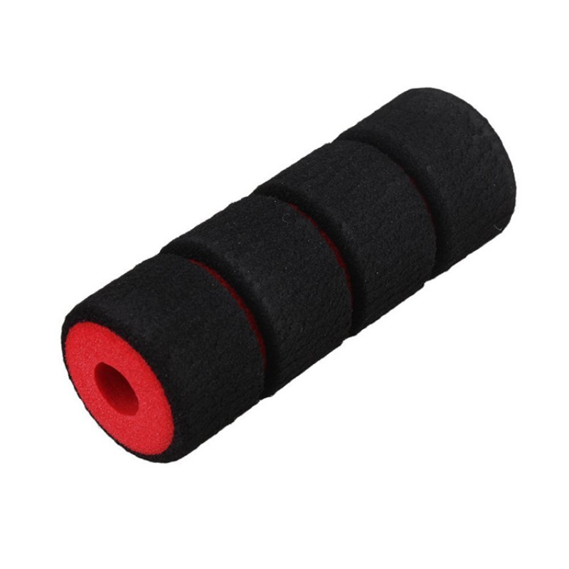 RJX Quadcopter Skid-proof Sponge Foam Tube Impact Resistance Absorbing Protection Black & Red (Pack of 4)