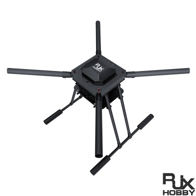 RJX1200B 4-Axis Carbon Fiber Umbrella Folding Quadcopter Frame without motor mounts