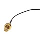 RJXHOBBY Mini PCI UFL to SMA Female Connector Antenna WiFi Pigtail Cable IPX to SMA Extension 20cm -2pcs