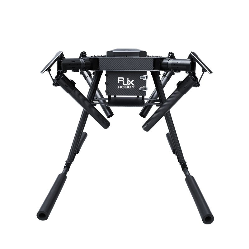 RJX1300C  4-Axis Carbon Fiber Folding Quadcopter Frame without motor mounts