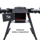 RJX1300C  4-Axis Carbon Fiber Folding Quadcopter Frame without motor mounts