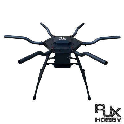 RJX1300D 6-Axis Carbon Fiber Umbrella Folding Hexacopter Frame without motor mounts