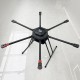 RJX1300 6-Axis Carbon Fiber Umbrella Folding Hexacopter Frame with Motor Mounts
