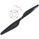 RJX 32x11in 3K carbon fiber multirotor CW and CCW propellers