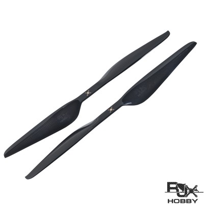 RJXHOBBY 34×11.5In Carbon Fiber Propeller (CW/CCW PAIR) PROPS for Drone, Agricultural plant protection UAV.