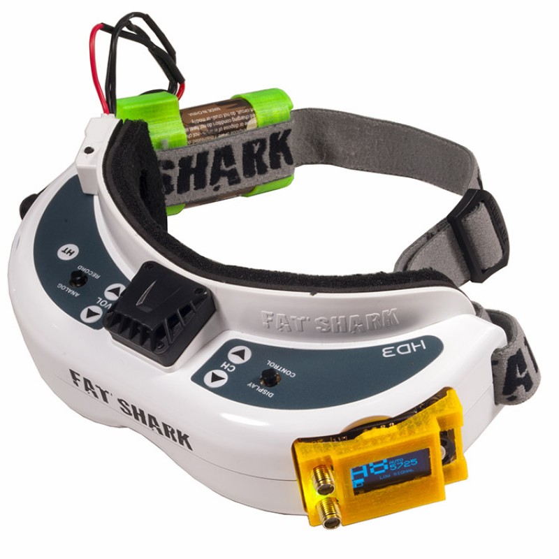 RJX Fatshark Goggles Large Capacity Battery Cover Battery Shell for FATSHARK FPV