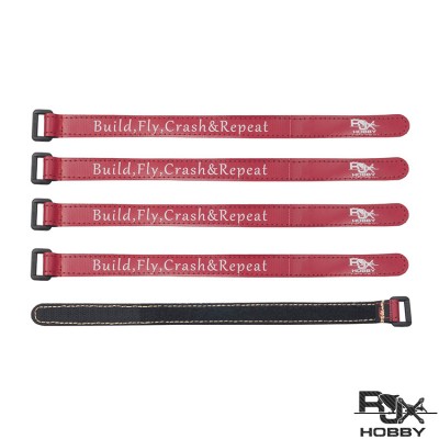 RJX Non-Slip Silicone Battery Straps – 5 Pack (Width: 16mm Length:150 /180 /200 /210 /220 /225 /230 /250 /300mm)