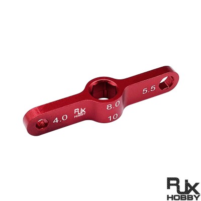 RJXHOBBY 4.0 5.0 8.0 10mm Quick Release Wrench Tool for M2/M3/M5/M6 Lock Nuts