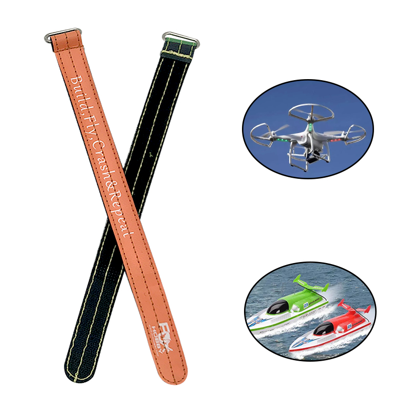 RJX Kevlar Stitched  Battery Strap w/ Metal Buckle– 4 Pack(Width: 20mm Length:200 /210 /220 /225 /230 /250 /300mm)