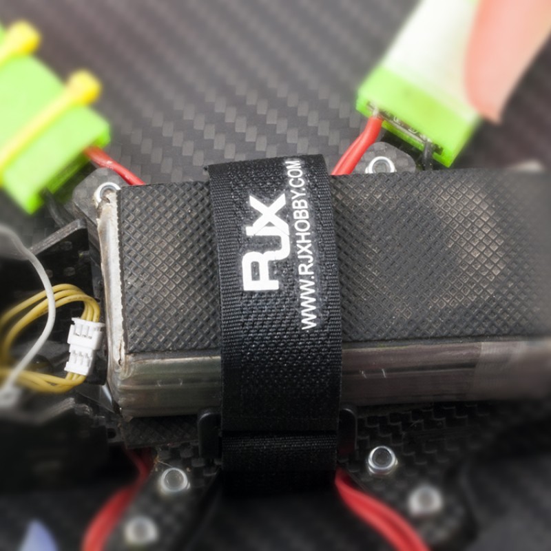 RJXHOBBY Battery Straps – 4 PACK(Width: 20mm Length:200 /250 /300 /350 /400)