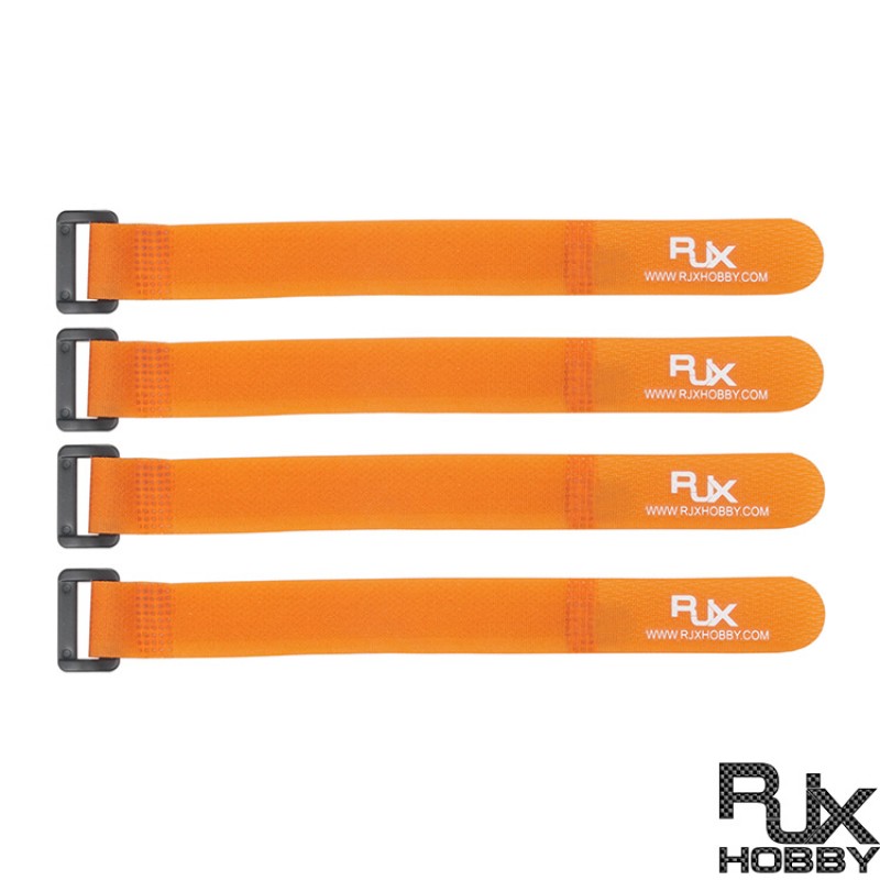 RJXHOBBY Battery Straps – 4 PACK(Width: 20mm Length:200 /250 /300 /350 /400)