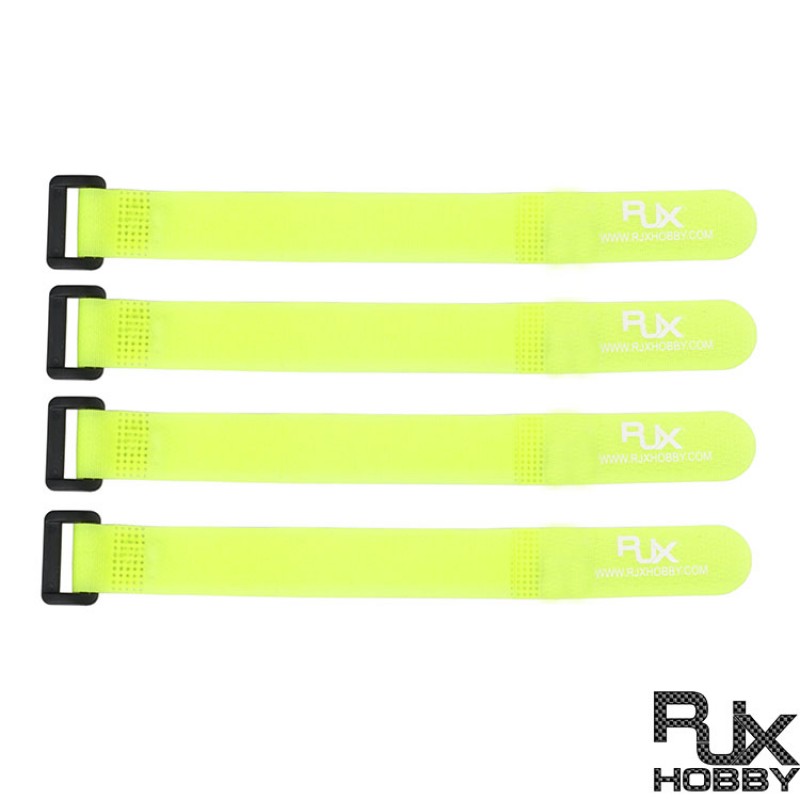 RJXHOBBY Battery Straps – 4 PACK(Width: 20mm Length:200 /250 /300 /350 /400)