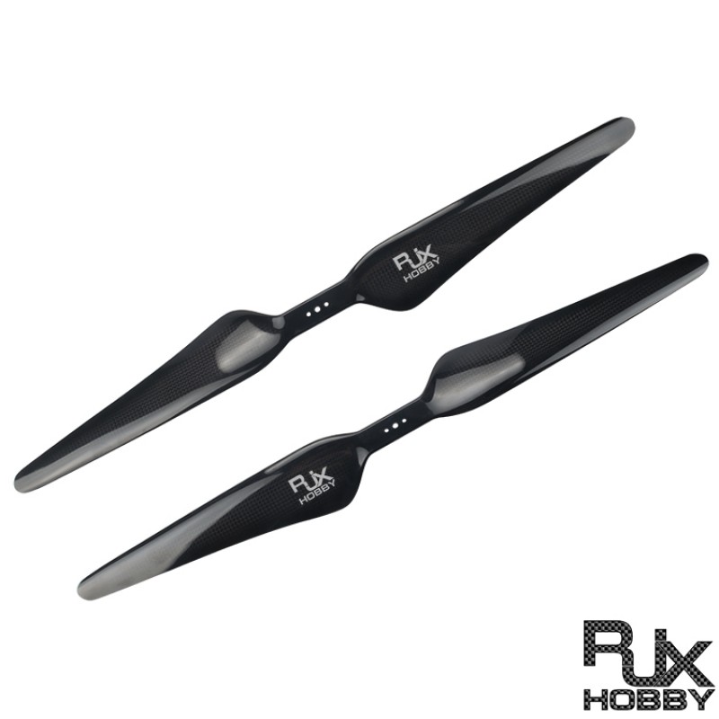 RJXHOBBY 21*10 Carbon Fiber Propeller (CW/CCW PAIR) PROPS for Drone, Agricultural plant protection UAV