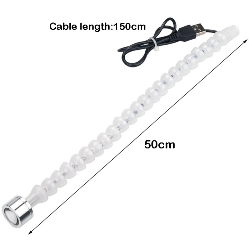 RJX Helping Hands Third Hand Soldering Arms Flexible Arms With USB Lamp