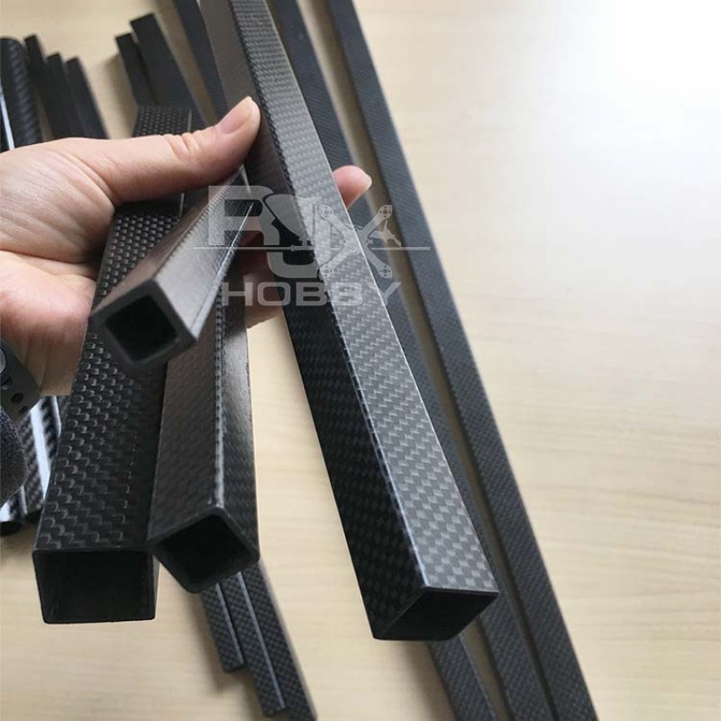 RJX Square carbon fiber tube customized outer diameter