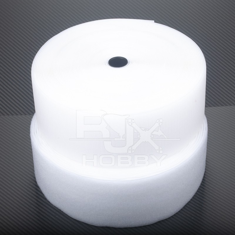 RJXHOBBY Polyester Hook and Loop Velcro (100mm x 1m)