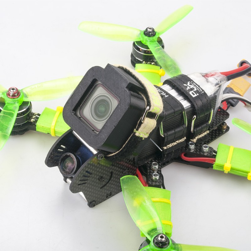 RJX Mini Camera Mount TPU Protective Case 3D Printed for FOXEER BOX 4K FPV Camera