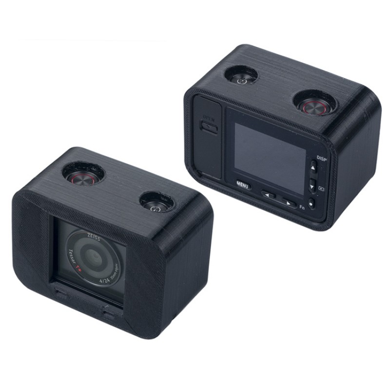 RJX Mini Camera Mount TPU Protective Case 3D Printed for Sony DSC-RX0