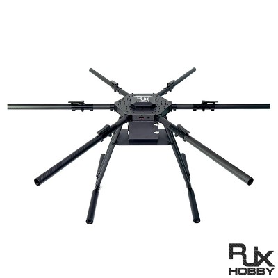 RJX1958A 6-Axis Carbon Fiber Umbrella Folding Hexacopter Frame without motor mounts