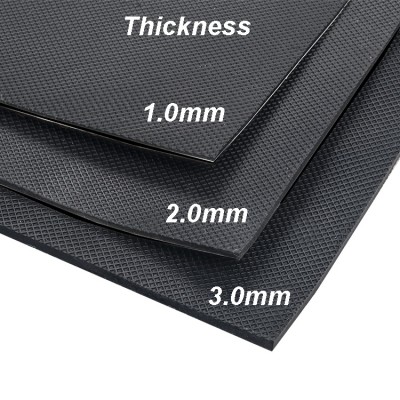 RJX 2pcs 250x 30x 3mm Mesh Surface FPV Anti-Slip Damping Silicone Mat Adhesive Tape for RC Quadcopter Multicopter Lipo Battery