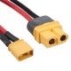 RJXHOBBY Female XT60 to XT30U Male Connector Cable 150mm 16AWG Silicon Wire Cables for RC Multicopter