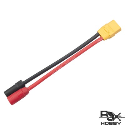 RJXHOBBY XT90 Female to XT150 AS150 male Connector Adapter 15CM 10awg Wire DJI S1000 S900