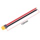 RJXHOBBY 5pcs XT60 Female Connector with Sheath Housing Connector with 150mm 12AWG Silicon Wire for RC Lipo Battery 