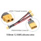RJXHOBBY 1pcs XT60 Parallel Battery Connector Cable Dual Extension Y Splitter Male to Female for DJI Phantom RC Plane