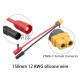 RJXHOBBY XT60 Female to XT150 AS150 male Connector Adapter 15cm 12awg Wire DJI S1000 S900