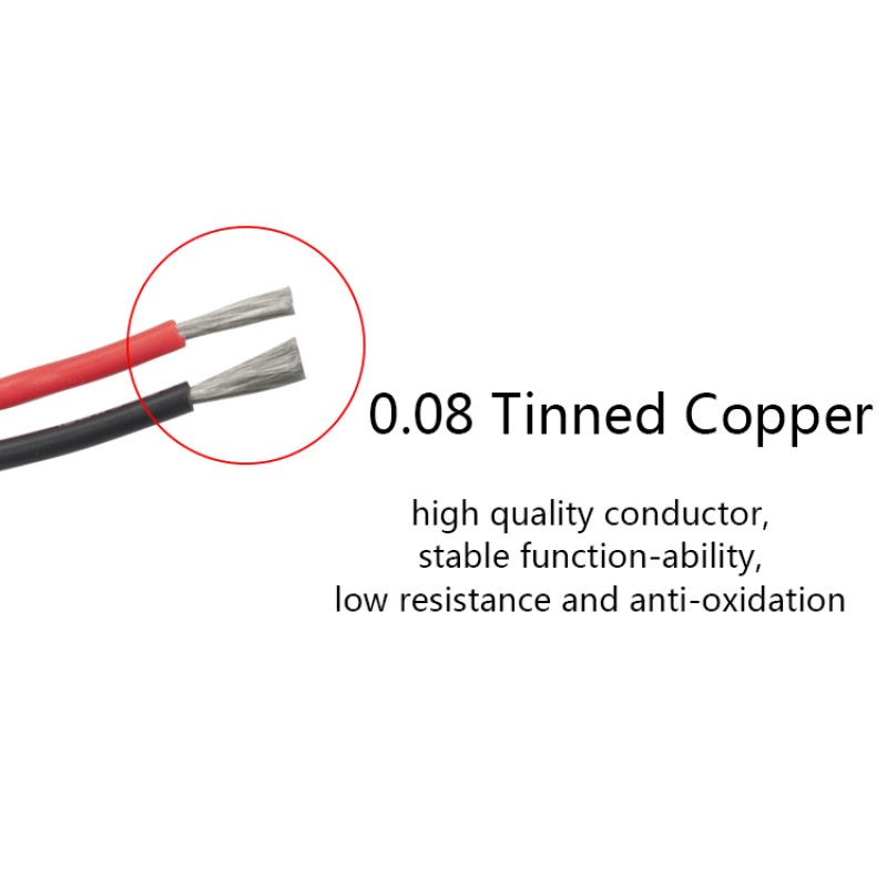 RJXHOBBY 200meters14 16 18AWG Extra Soft Silicone Wire Cable
