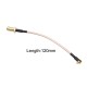RJXHOBBY 120mm RF RG316 Pigtail SMA Female Antenna Connector to MMCX Male Coaxial Cable Adapter Right Angle
