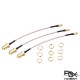 RJXHOBBY MMCX to SMA Female 120mm Low Loss FPV Antenna Extension Cable Antenna Adapter