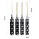 RJXHOBBY 4pcs Alloy steel Hex Screw Driver Set Wrench Tool kits for 1.5mm/2.0mm/2.5mm/3.0mm Screw